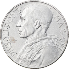 Munten, Vaticaanstad, Pius XII, 5 Lire, 1949, Roma, PR, Aluminium, KM:42