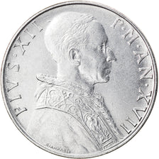 Moneta, CITTÀ DEL VATICANO, Pius XII, 50 Lire, 1955, BB, Acciaio inossidabile
