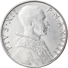 Münze, Vatikanstadt, Pius XII, 50 Lire, 1956, SS, Stainless Steel, KM:54.2