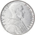 Moneda, CIUDAD DEL VATICANO, Pius XII, 50 Lire, 1956, MBC, Acero inoxidable
