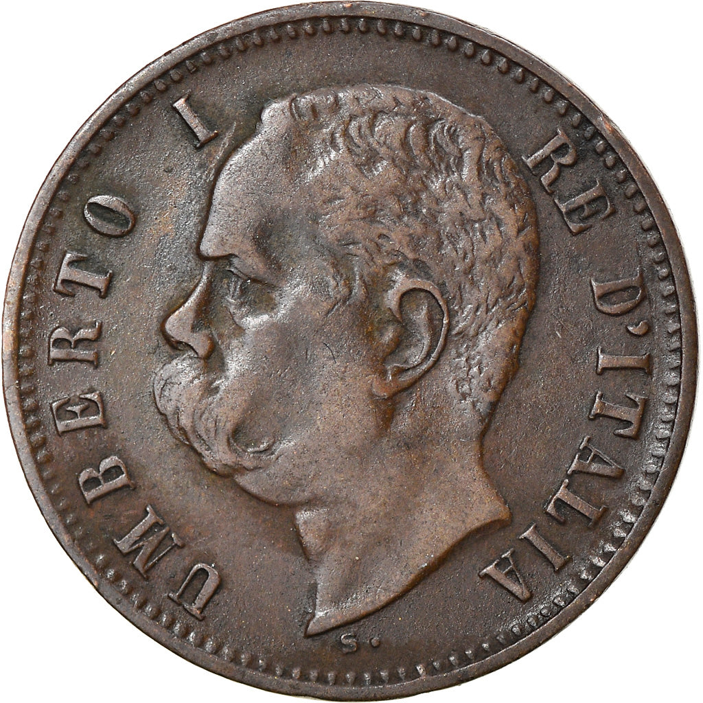 Coin, Italy, Umberto I, 2 Centesimi, 1898, Rome, EF(40-45), Copper, KM:30