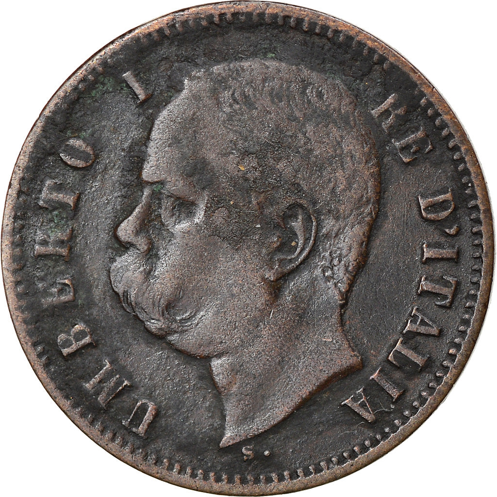 Coin, Italy, Umberto I, 2 Centesimi, 1900, Rome, VF(30-35), Copper, KM:30