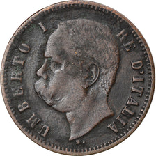Coin, Italy, Umberto I, 2 Centesimi, 1900, Rome, VF(30-35), Copper, KM:30