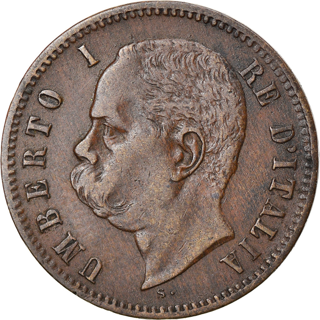 Moneta, Italia, Umberto I, 2 Centesimi, 1900, Rome, BB, Rame, KM:30