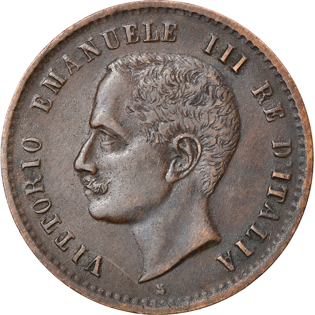 Münze, Italien, Vittorio Emanuele III, 2 Centesimi, 1906, Rome, SS+, Bronze