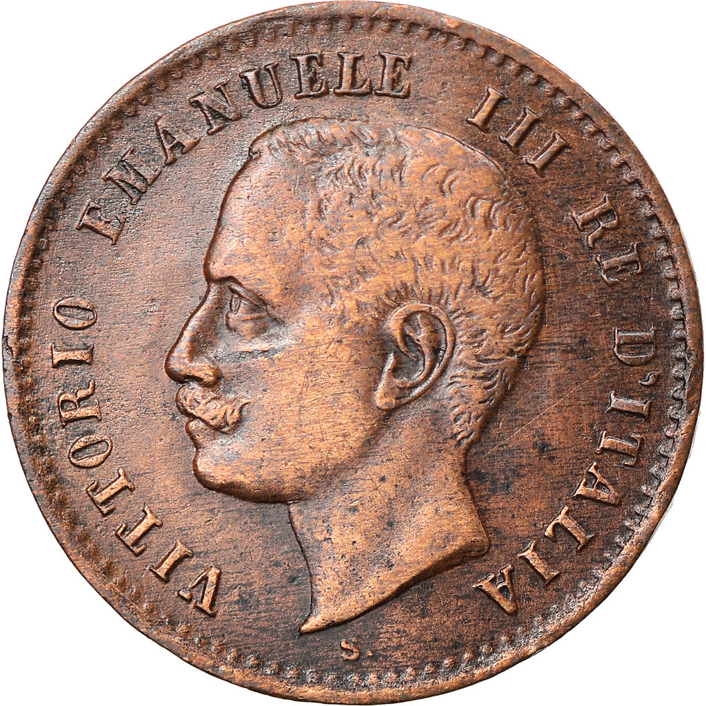 Coin, Italy, Vittorio Emanuele III, 2 Centesimi, 1906, Rome, EF(40-45), Bronze