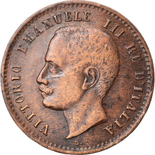 Coin, Italy, Vittorio Emanuele III, 2 Centesimi, 1906, Rome, EF(40-45), Bronze