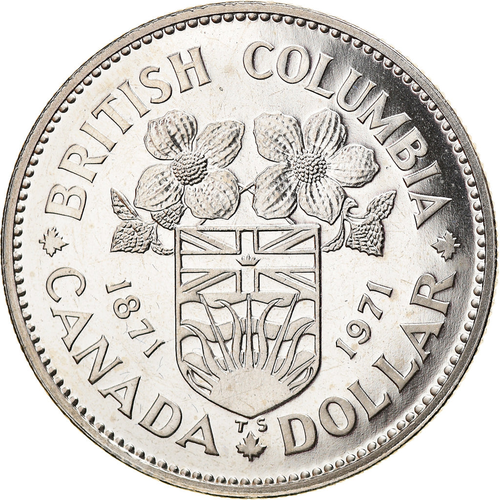 Coin, Canada, Elizabeth II, Dollar, 1971, Royal Canadian Mint, Ottawa, MS(63)