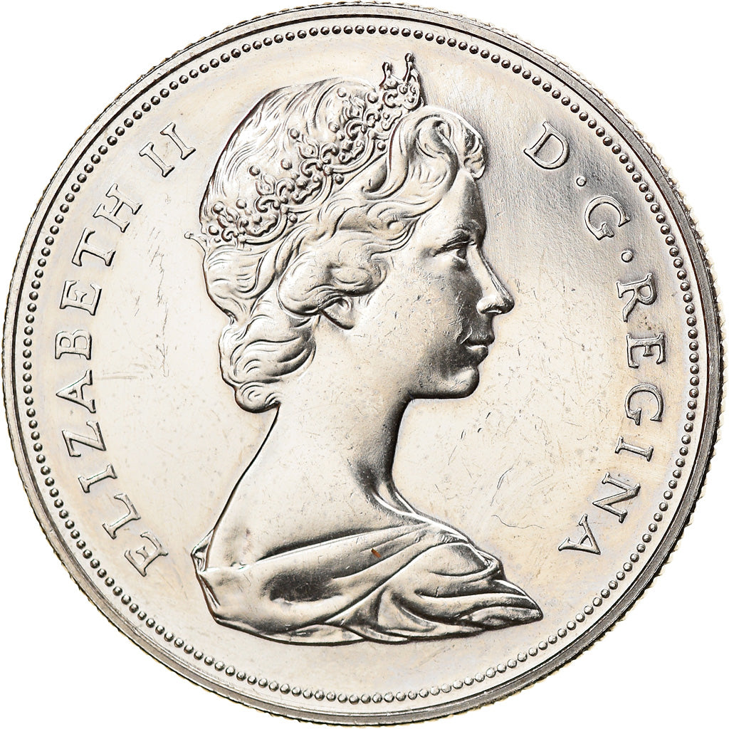 Coin, Canada, Elizabeth II, Dollar, 1971, Royal Canadian Mint, Ottawa