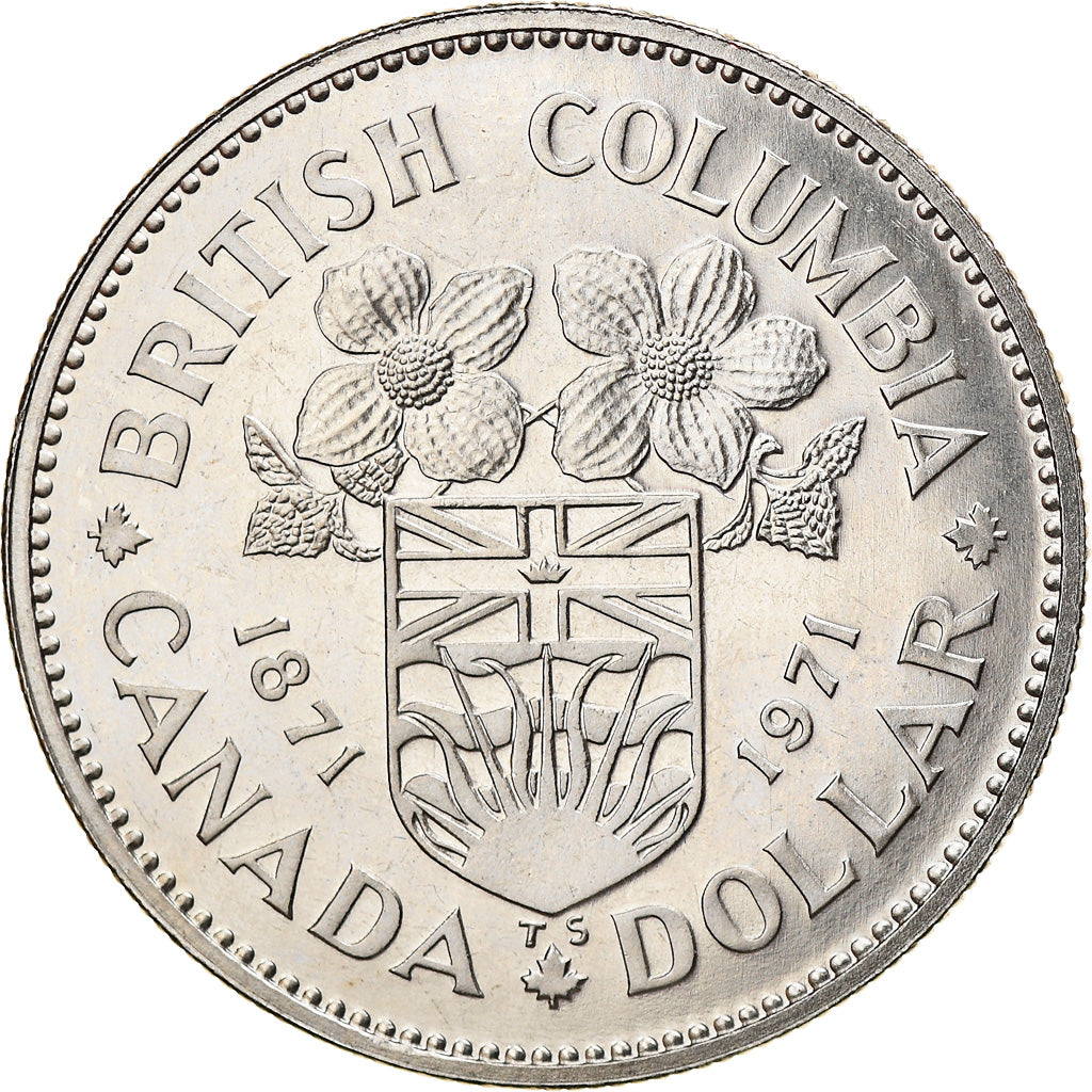 Coin, Canada, Elizabeth II, Dollar, 1971, Royal Canadian Mint, Ottawa