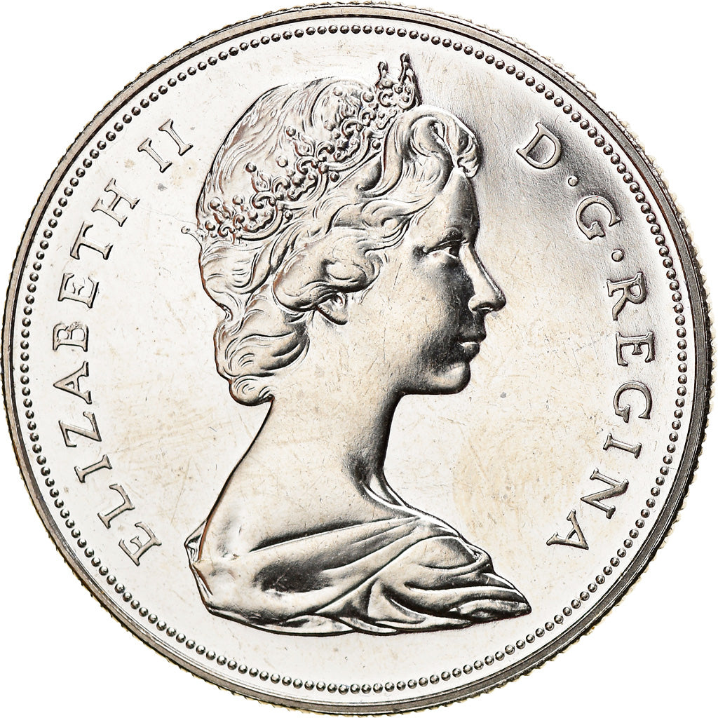 Coin, Canada, Elizabeth II, Dollar, 1971, Royal Canadian Mint, Ottawa
