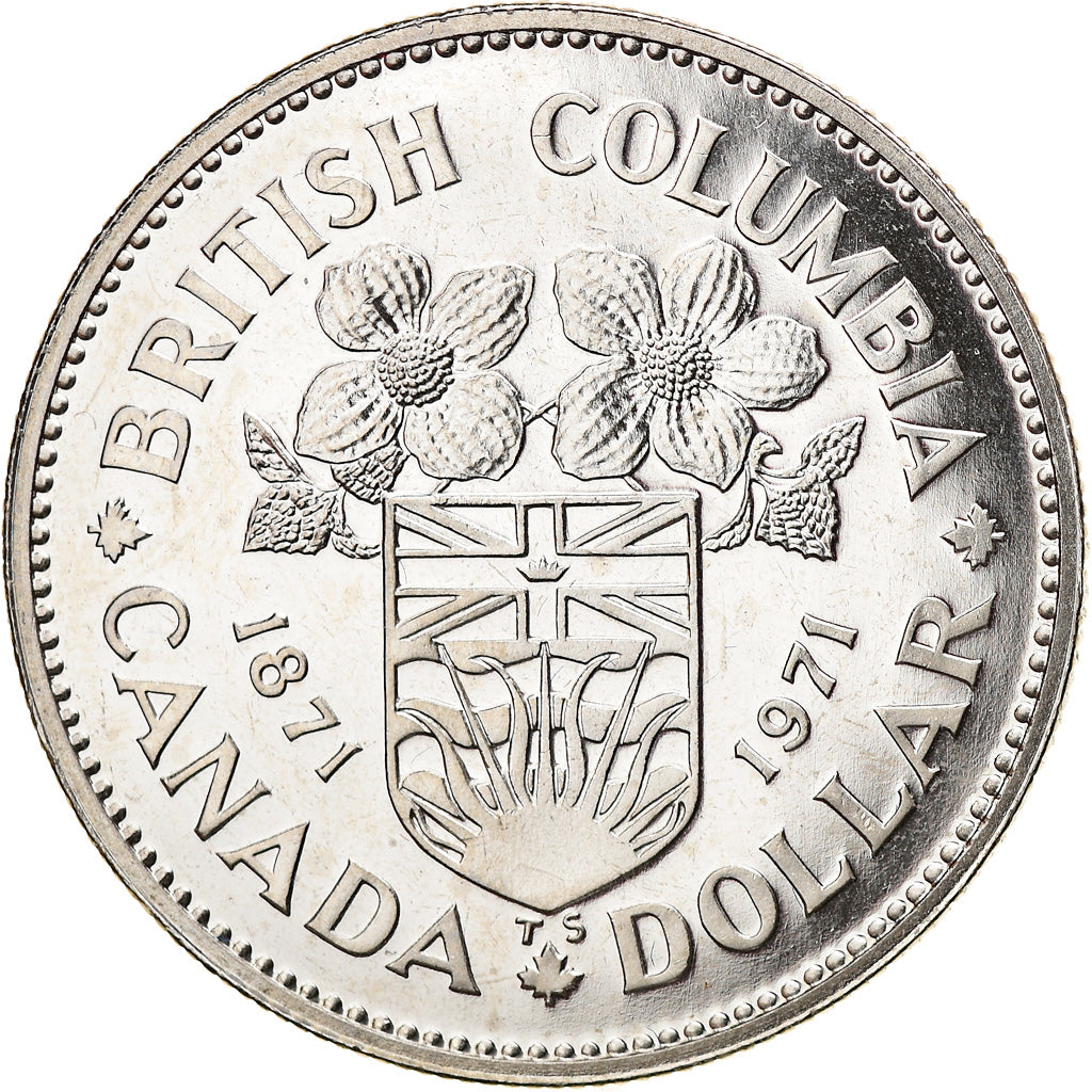 Coin, Canada, Elizabeth II, Dollar, 1971, Royal Canadian Mint, Ottawa