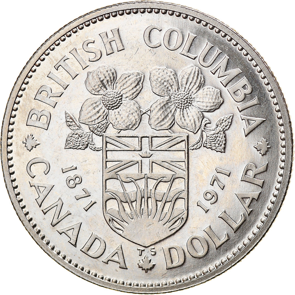 Coin, Canada, Elizabeth II, Dollar, 1971, Royal Canadian Mint, Ottawa