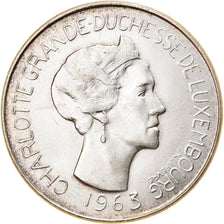 Coin, Luxembourg, 100 Francs, 1963, AU(55-58), Silver, KM:52