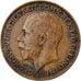 Coin, Great Britain, George V, Farthing, 1915, EF(40-45), Bronze, KM:808.1