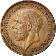 Coin, Great Britain, George V, Farthing, 1936, AU(50-53), Bronze, KM:825
