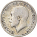 Moneta, Wielka Brytania, George V, 6 Pence, 1924, VF(30-35), Srebro, KM:815a.1