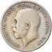 Coin, Great Britain, George V, 6 Pence, 1916, VF(20-25), Silver, KM:815