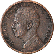 Coin, Italy, Vittorio Emanuele III, Centesimo, 1910, Rome, VF(20-25), Bronze