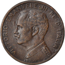 Coin, Italy, Centesimo, 1915, AU(50-53), Cuivre, KM:40