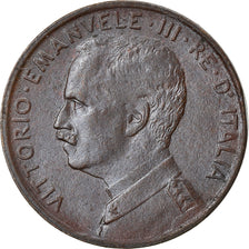Coin, Italy, Centesimo, 1915, AU(50-53), Cuivre, KM:40