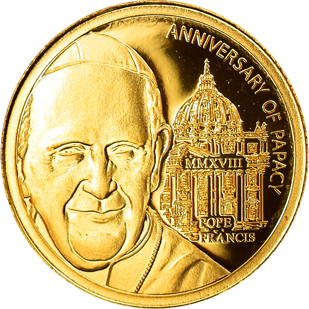 Coin, Cook Islands, 5 Dollars, 2018, MS(65-70), Gold