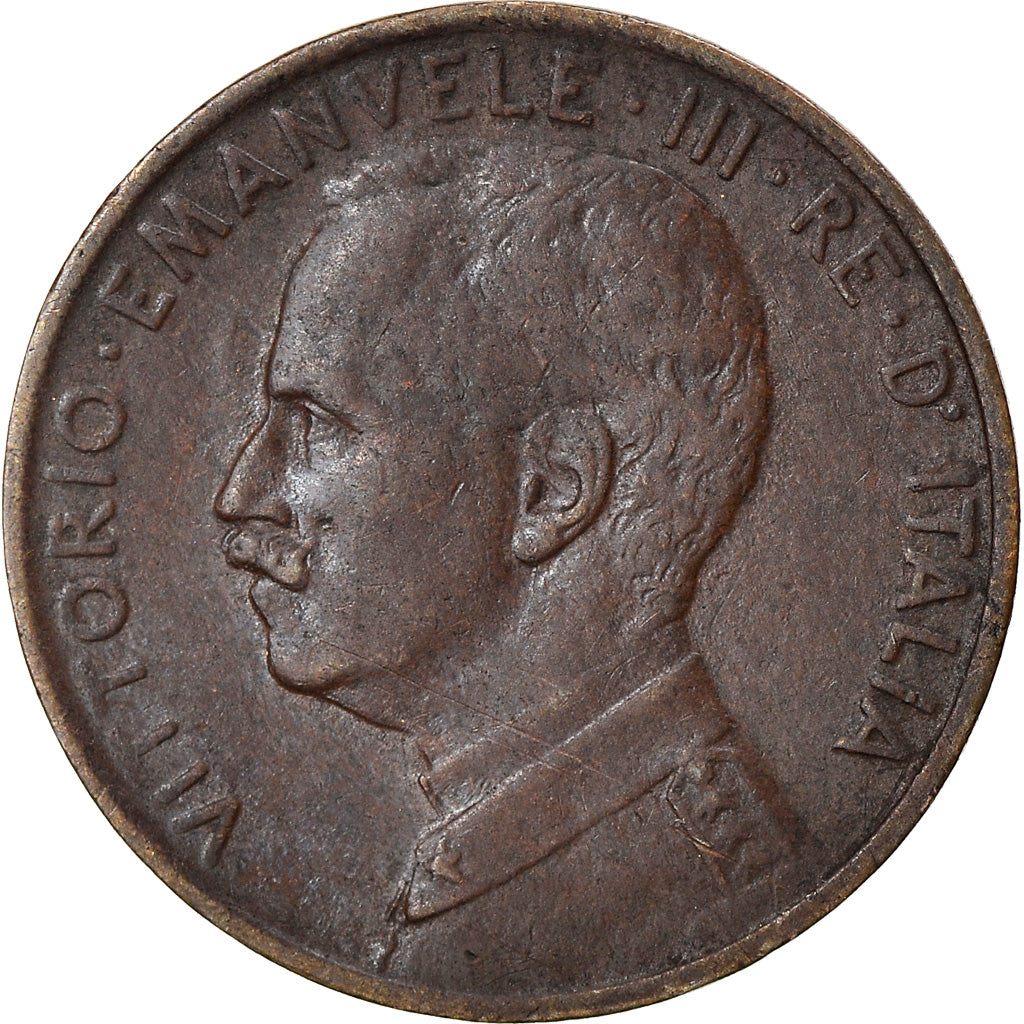 Coin, Italy, Centesimo, 1915, EF(40-45), Cuivre, KM:40