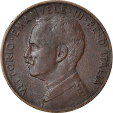 Coin, Italy, Centesimo, 1915, EF(40-45), Cuivre, KM:40