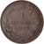 Monnaie, Italie, Vittorio Emanuele II, Centesimo, 1867, Milan, SUP, Cuivre