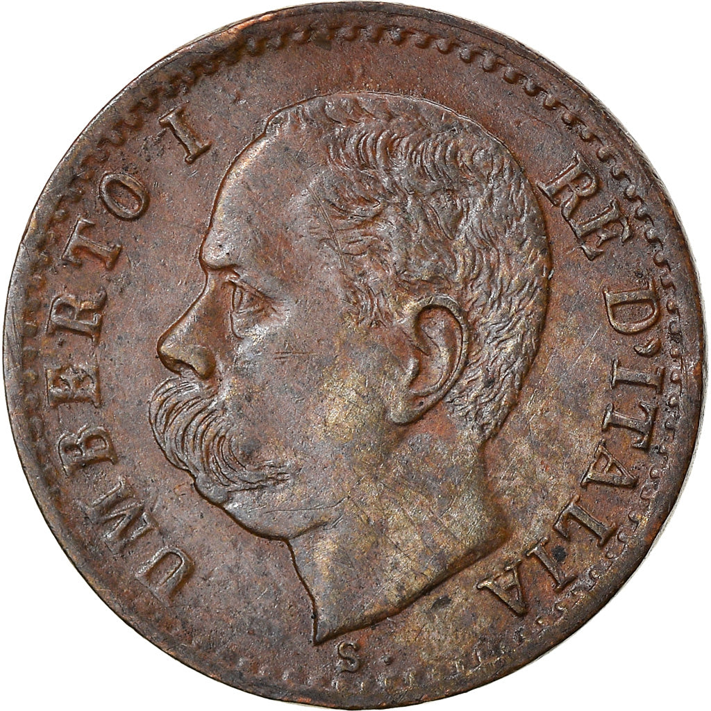 Coin, Italy, Umberto I, Centesimo, 1895, Rome, EF(40-45), Copper, KM:29