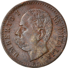 Coin, Italy, Umberto I, Centesimo, 1895, Rome, EF(40-45), Copper, KM:29