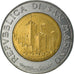 Moneta, San Marino, 500 Lire, 1993, VF(30-35), Bimetaliczny, KM:301