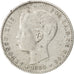Münze, Spanien, Alfonso XIII, Peseta, 1900, S+, Silber, KM:706