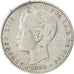 Coin, Spain, Alfonso XIII, Peseta, 1900, VF(30-35), Silver, KM:706