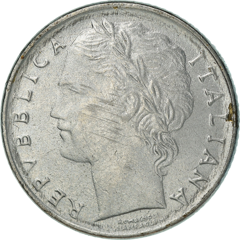 Moneta, Italia, 100 Lire, 1992, Rome, MB+, Acciaio inossidabile, KM:96.2