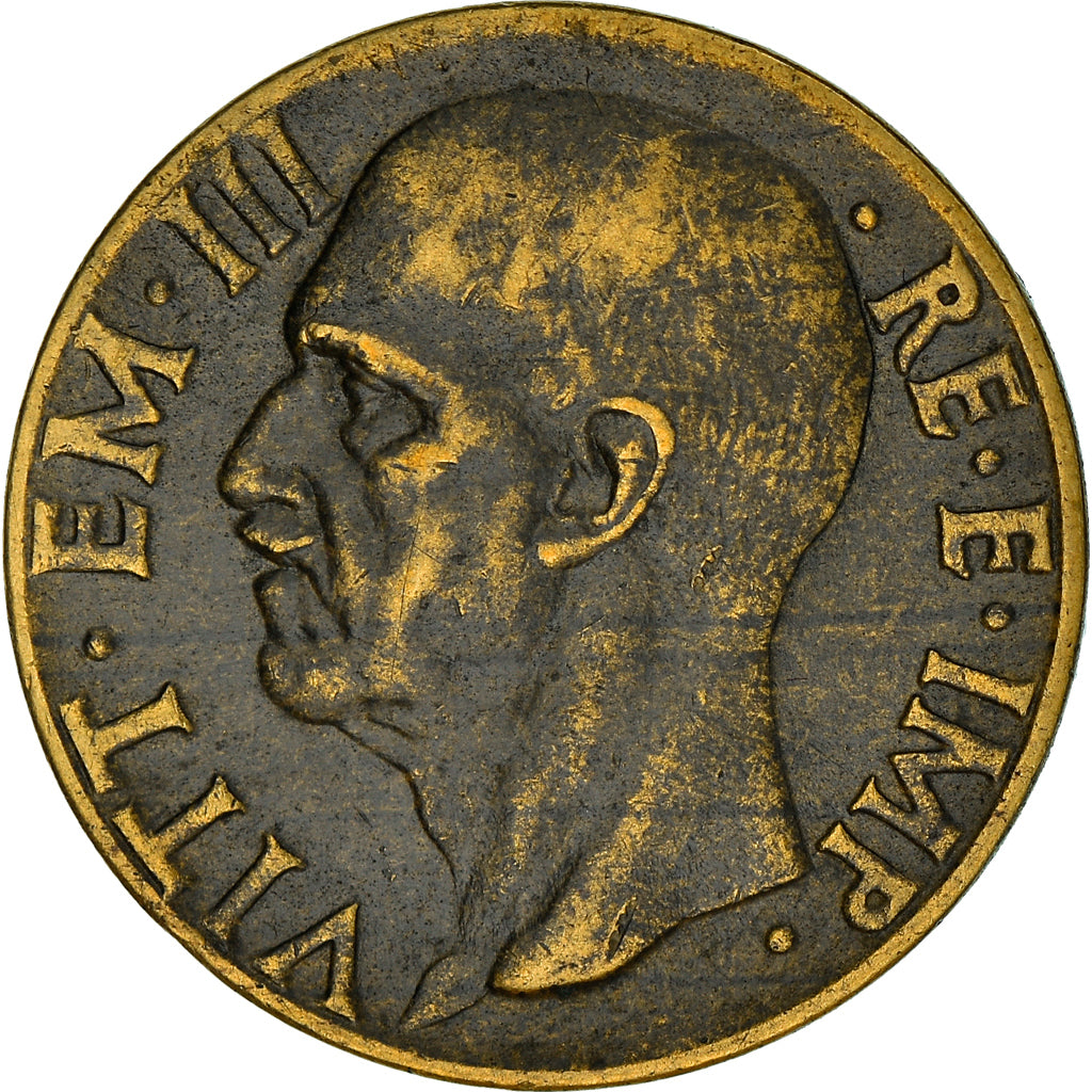 Monnaie, Italie, Vittorio Emanuele III, 10 Centesimi, 1940, Rome, TTB+