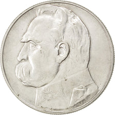 Coin, Poland, 10 Zlotych, 1937, EF(40-45), Silver, KM:29