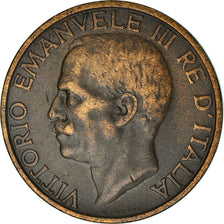 Moneda, Italia, Vittorio Emanuele III, 10 Centesimi, 1928, Rome, MBC, Bronce