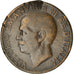 Moneta, Italia, Vittorio Emanuele III, 10 Centesimi, 1922, Rome, MB, Bronzo