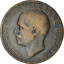 Coin, Italy, Vittorio Emanuele III, 10 Centesimi, 1931, Rome, VF(20-25), Bronze