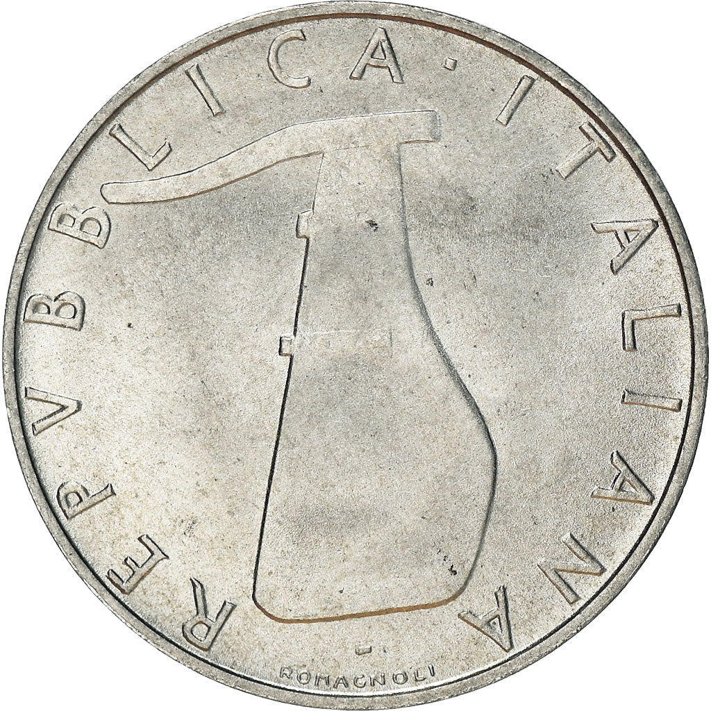 Coin, Italy, 5 Lire, 1996, Rome, MS(60-62), Aluminum, KM:92