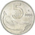 Moeda, Itália, 5 Lire, 1996, Rome, MS(60-62), Alumínio, KM:92