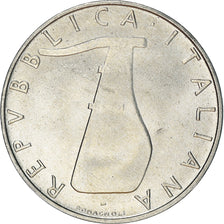 Coin, Italy, 5 Lire, 1996, Rome, AU(50-53), Aluminum, KM:92