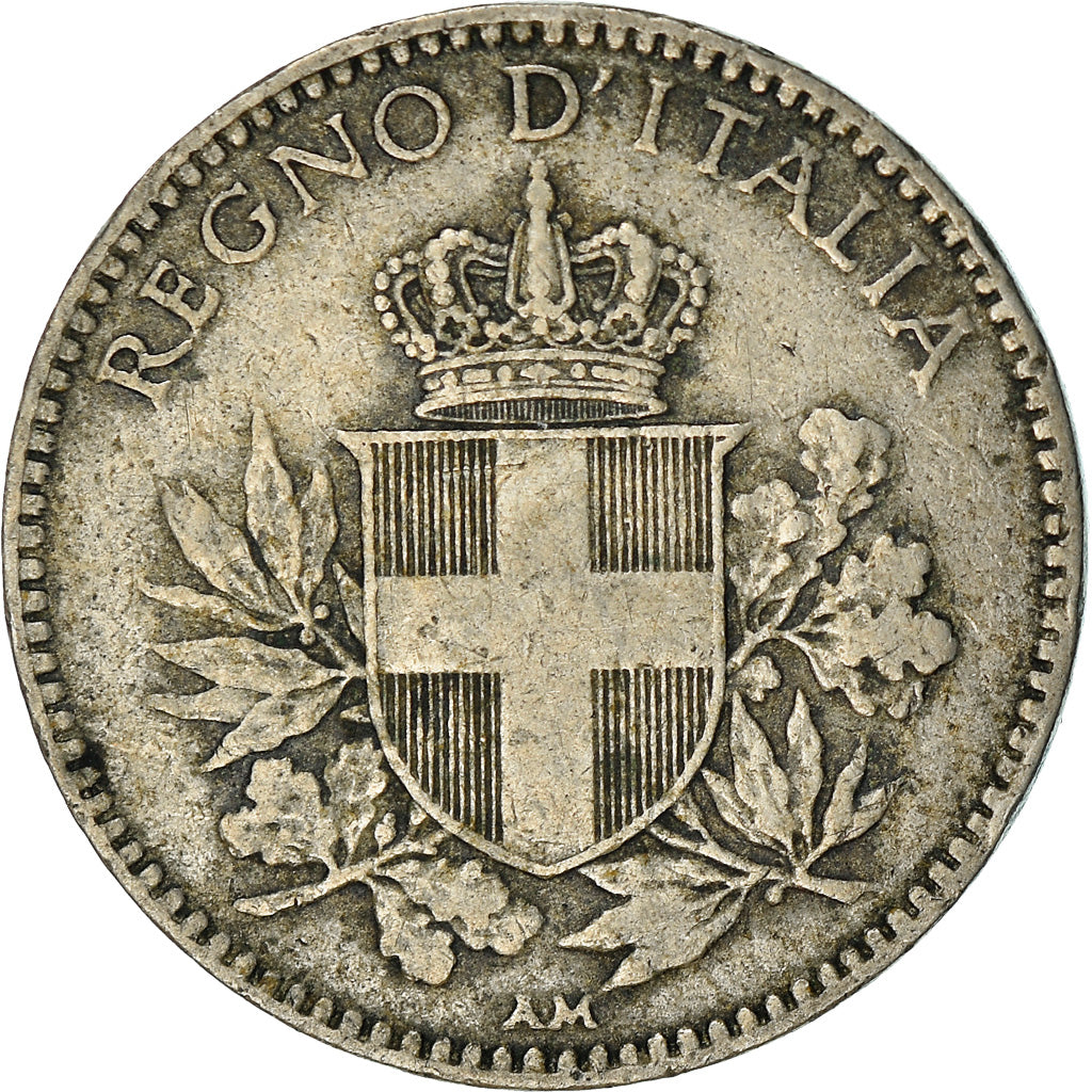 Coin, Italy, Vittorio Emanuele III, 20 Centesimi, 1919, Rome, VF(30-35), Nickel