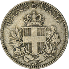 Coin, Italy, Vittorio Emanuele III, 20 Centesimi, 1919, Rome, VF(30-35), Nickel