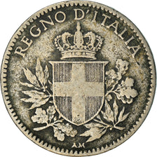 Moneta, Włochy, Vittorio Emanuele III, 20 Centesimi, 1919, Rome, VF(30-35)