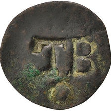 TOBAGO, 1-1/2 Pence, Black Dog, KM #5, VF(20-25), Billon, Lecompte #6, 1.20