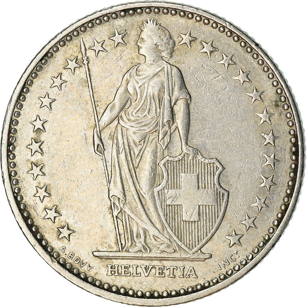 Coin, Switzerland, Franc, 1995, Bern, EF(40-45), Copper-nickel, KM:24a.3