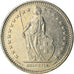 Coin, Switzerland, 1/2 Franc, 1995, Bern, EF(40-45), Copper-nickel, KM:23a.3