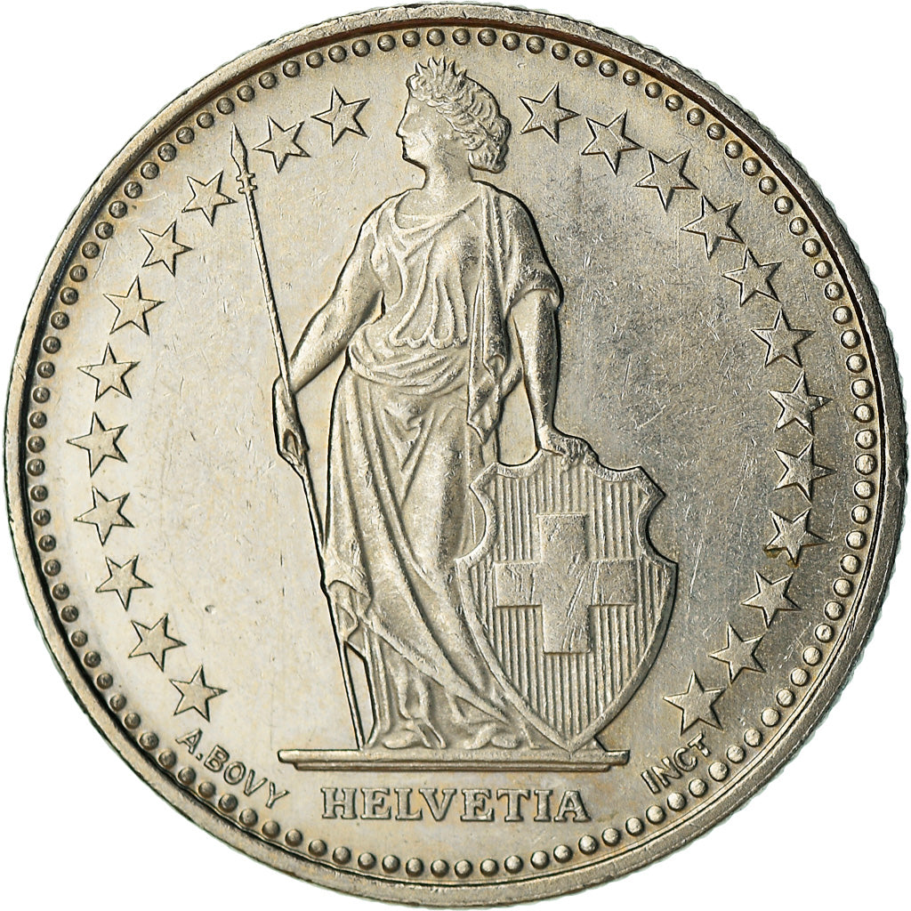 Monnaie, Suisse, 1/2 Franc, 2009, Bern, TTB+, Copper-nickel, KM:23a.3